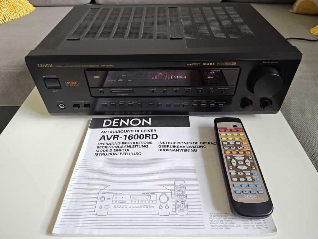 Denon AVR-1600RD amplituner AV 5.1