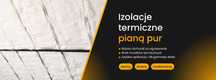 Piana pur ocieplanie docieplanie izolacje poddasza stropy dachy hale