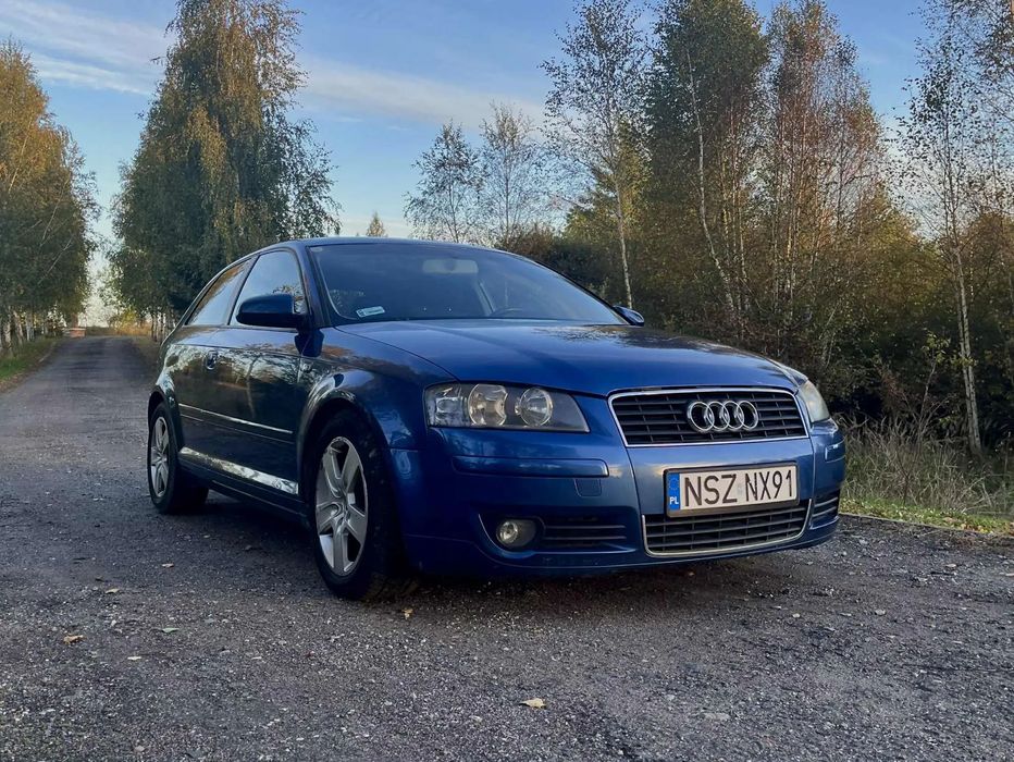 Audi A3 3-drzwiowe Audi A3 2.0 FSI 150 KM – AUTOMAT – Benzyna – 2004 r. – Dobry stan