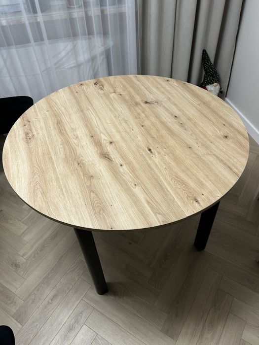 Stół rozkladany okragly dąb aristan