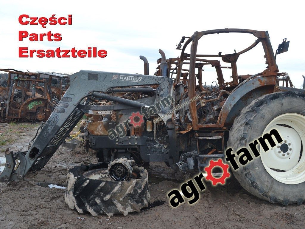 New Holland T6020 części, skrzynia biegów, silnik
