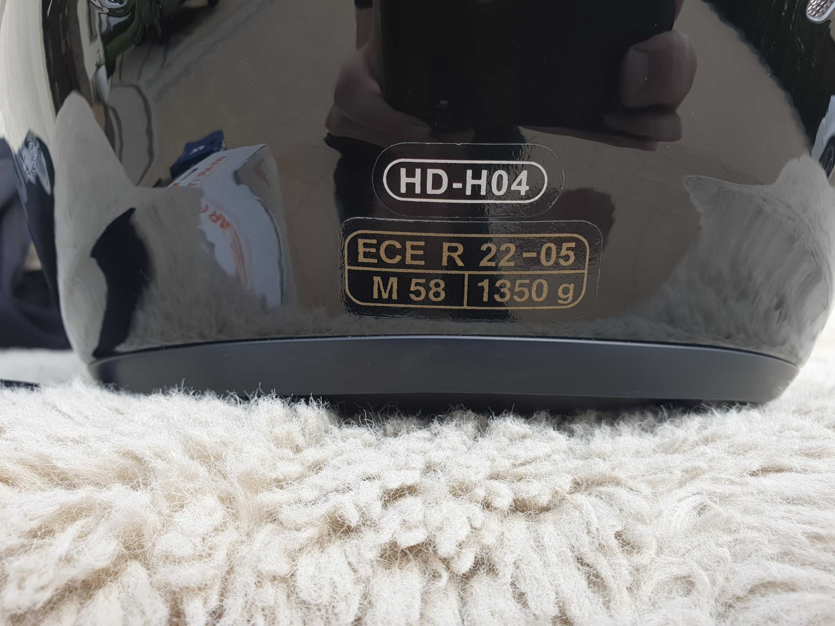 Harley Davidson HD04 rom M kask motocyklowy z blendą .