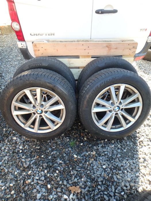 Koła zimowe oryginalne BMW X5  PIRELLI 255/55r18 4x 5mm