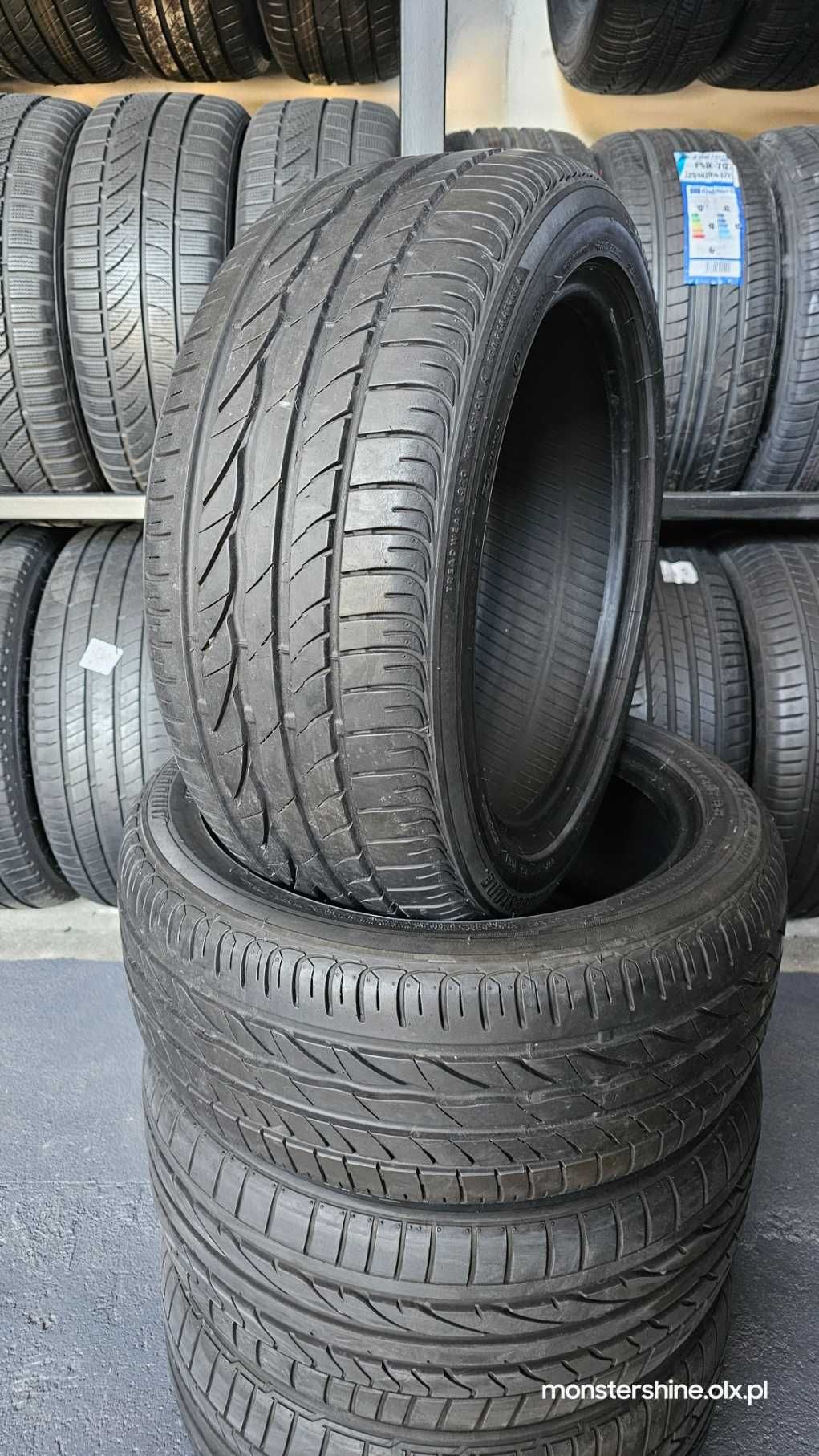 4xBridgestone Turanza ER300- 215/45/16 opony letnie 7,54mm/wzorowyStan