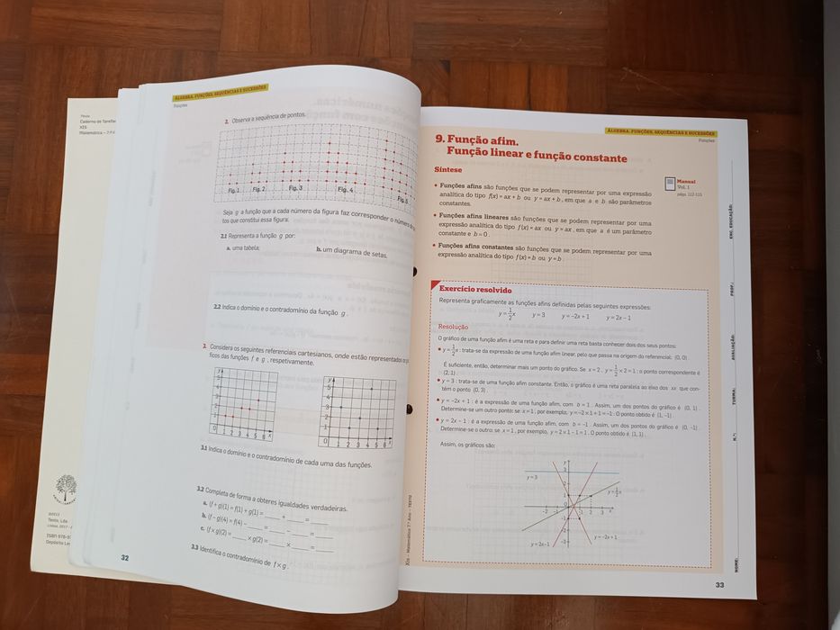 Caderno de atividades Matemática 7° ano
