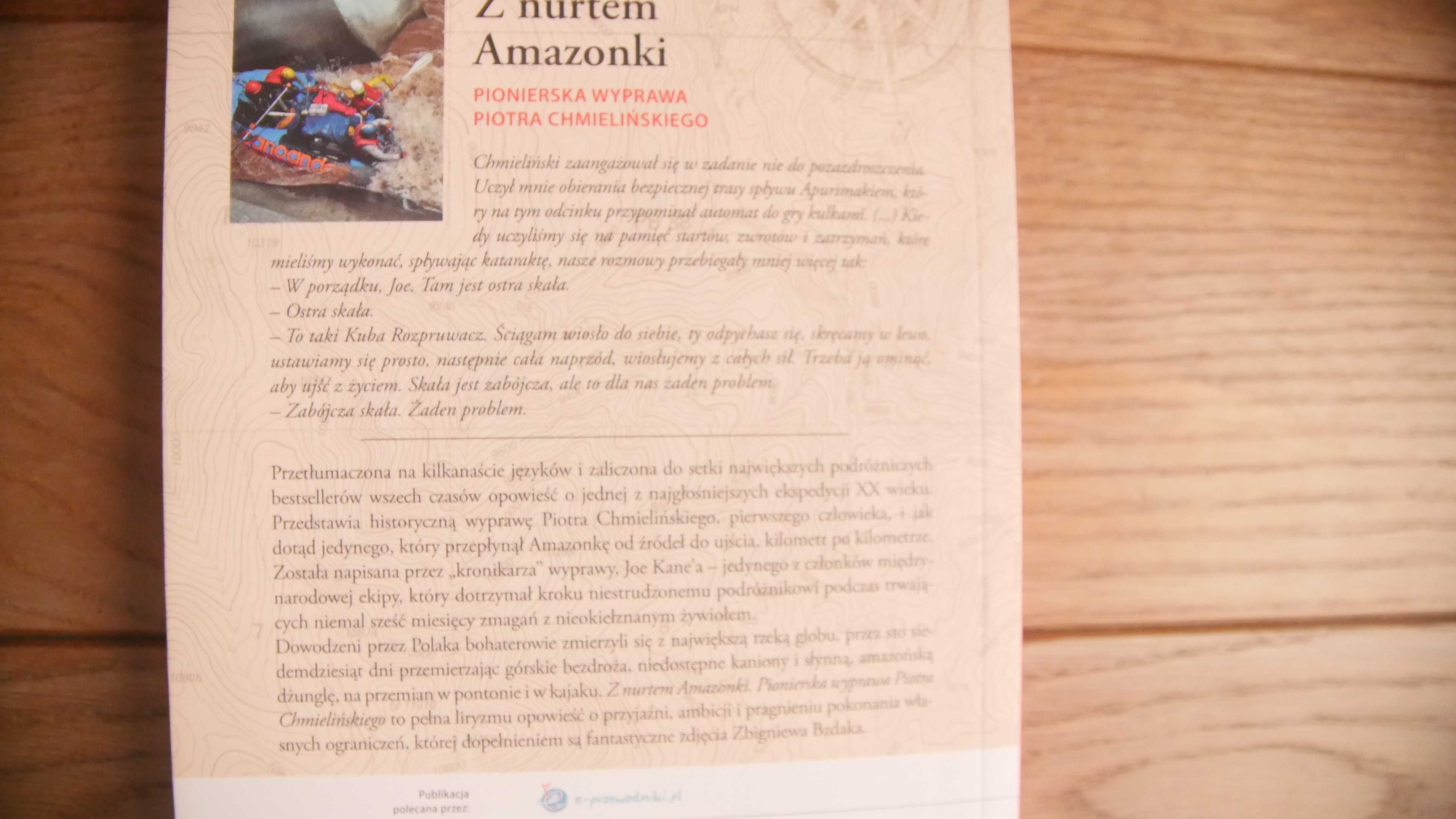 "Z nurtem Amazonki" - Joe Kane