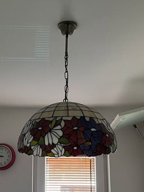 Lampa wisząca Tiffany
