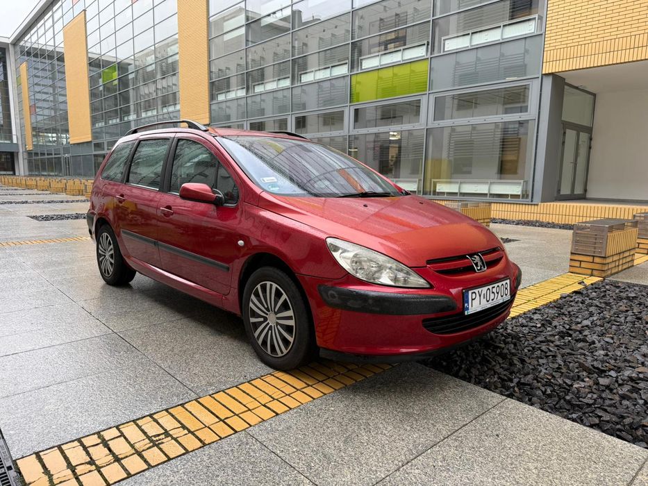 Peugeot 307 benzyna 1,6 bardzo zadbany, długie oplaty