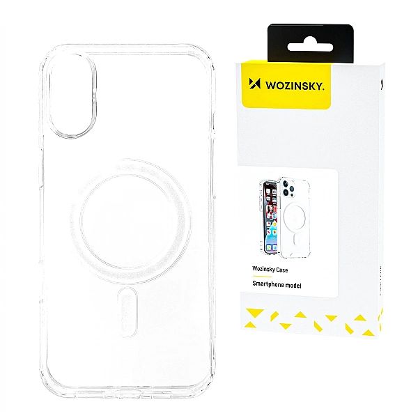 Etui Wozinsky Ultra Clear MagSafe na Samsung Galaxy S24 FE - przezrocz