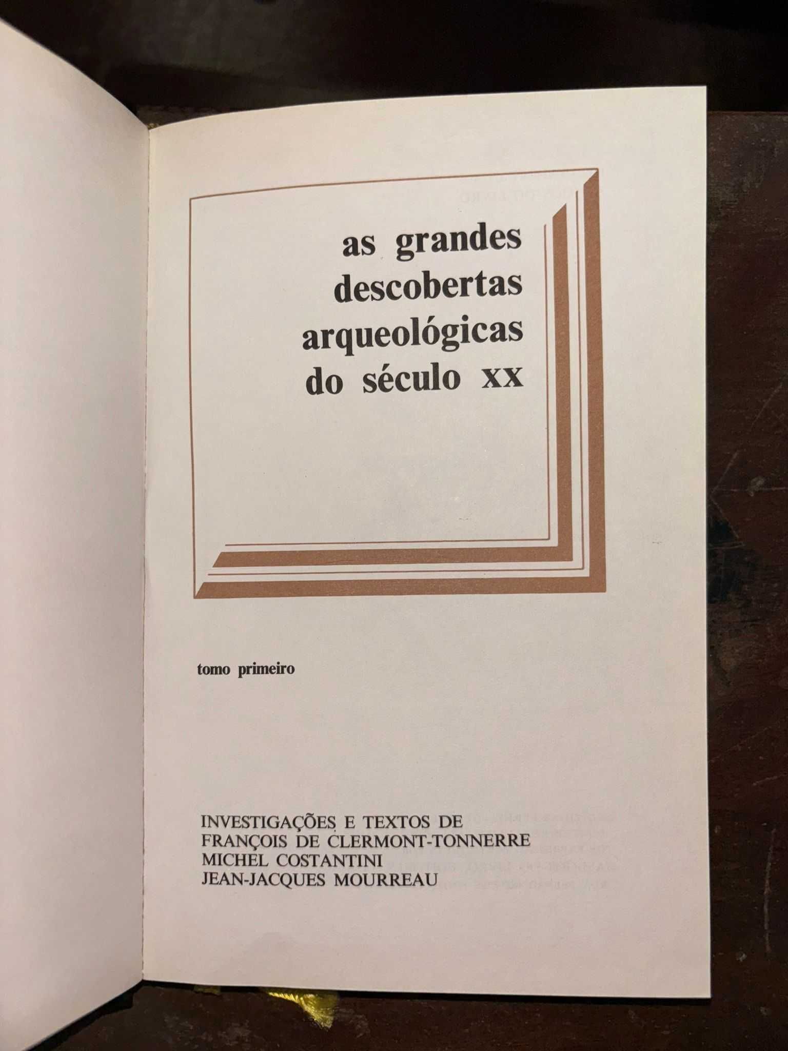 As grandes Descobertas arqueológicas do século XX, 4 Volumes