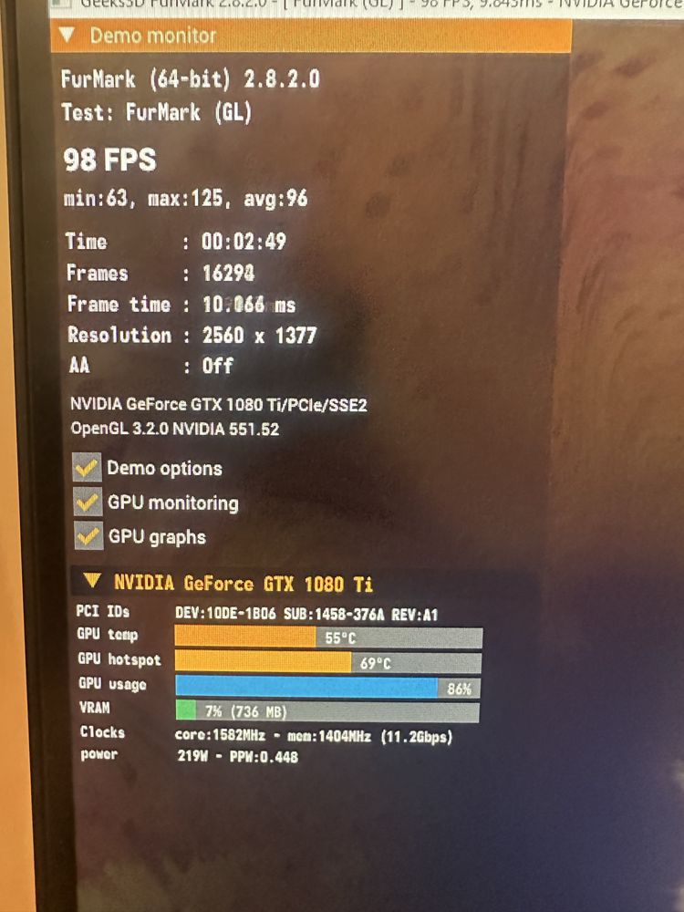 Gtx 1080 ti waterforce отлично подходит для stalker 2