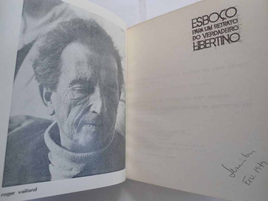 Esboço para um retrato do verdadeiro libertino por roger Vailland