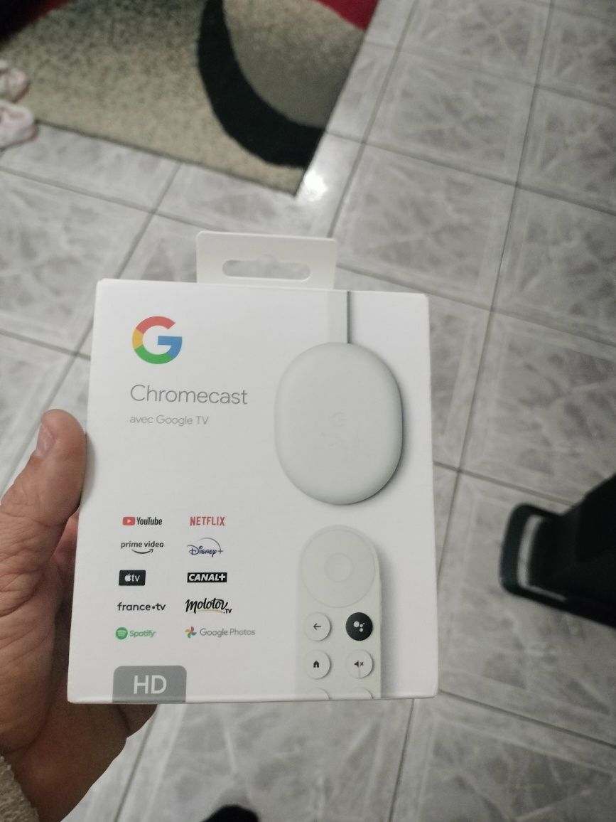 Google Chromecast HD como novo