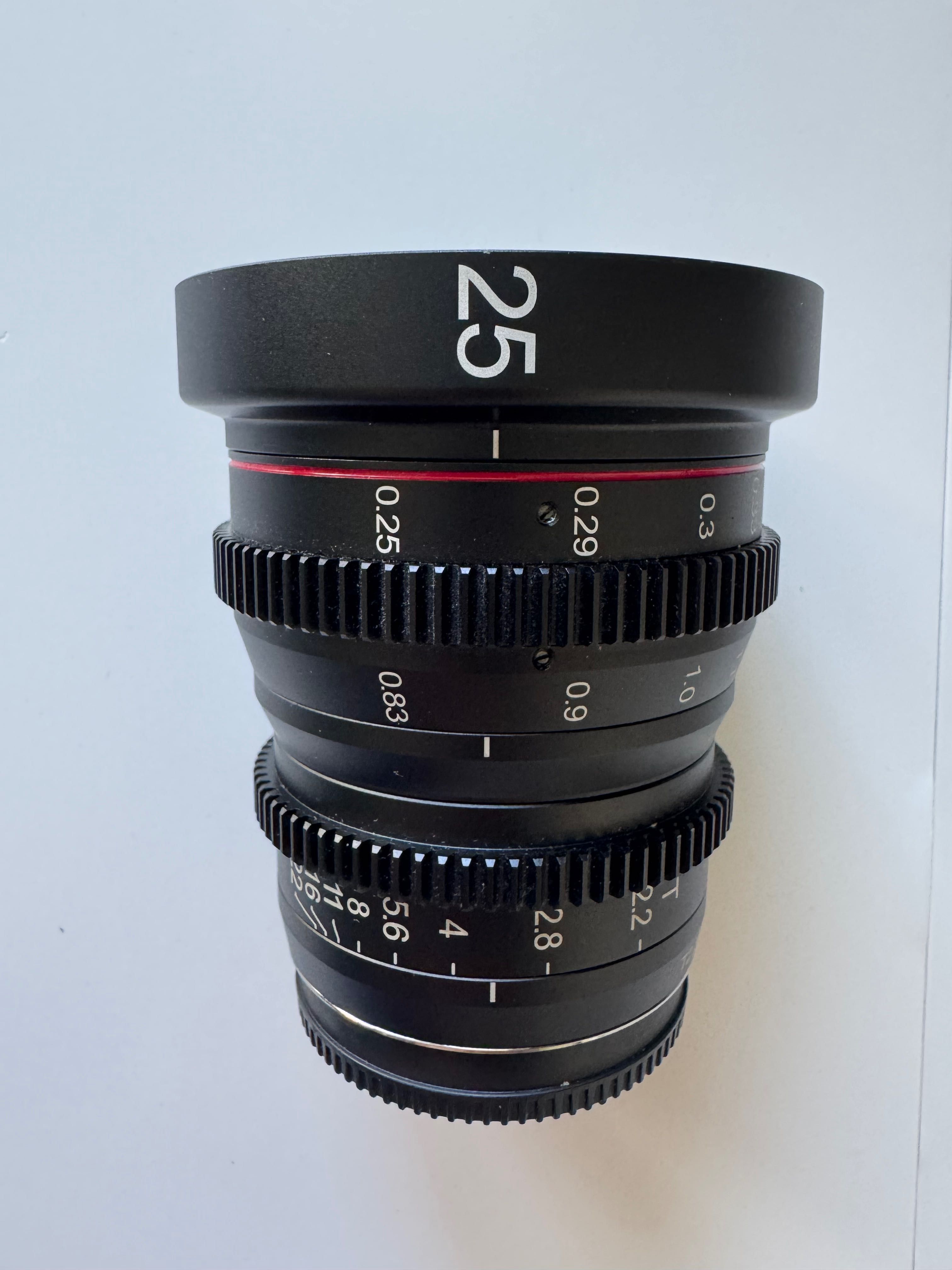 Obiektyw filmowy Meike CINE 25 MFT