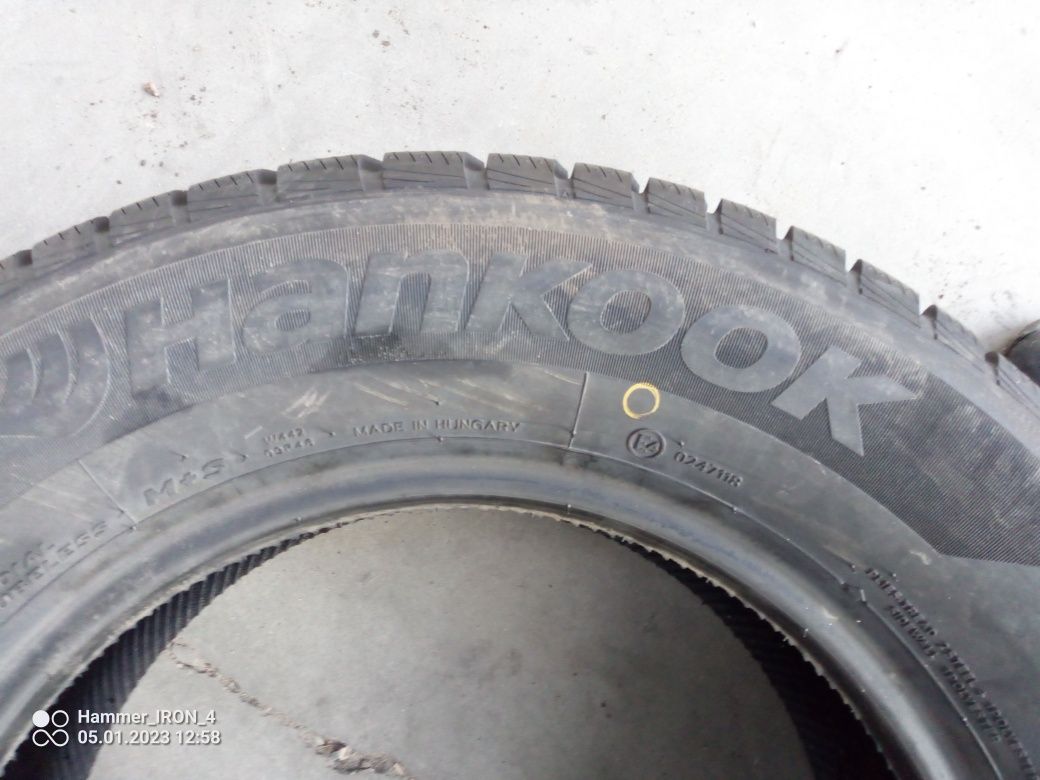 Opony zimowe hankook 215/65 r16 nowe