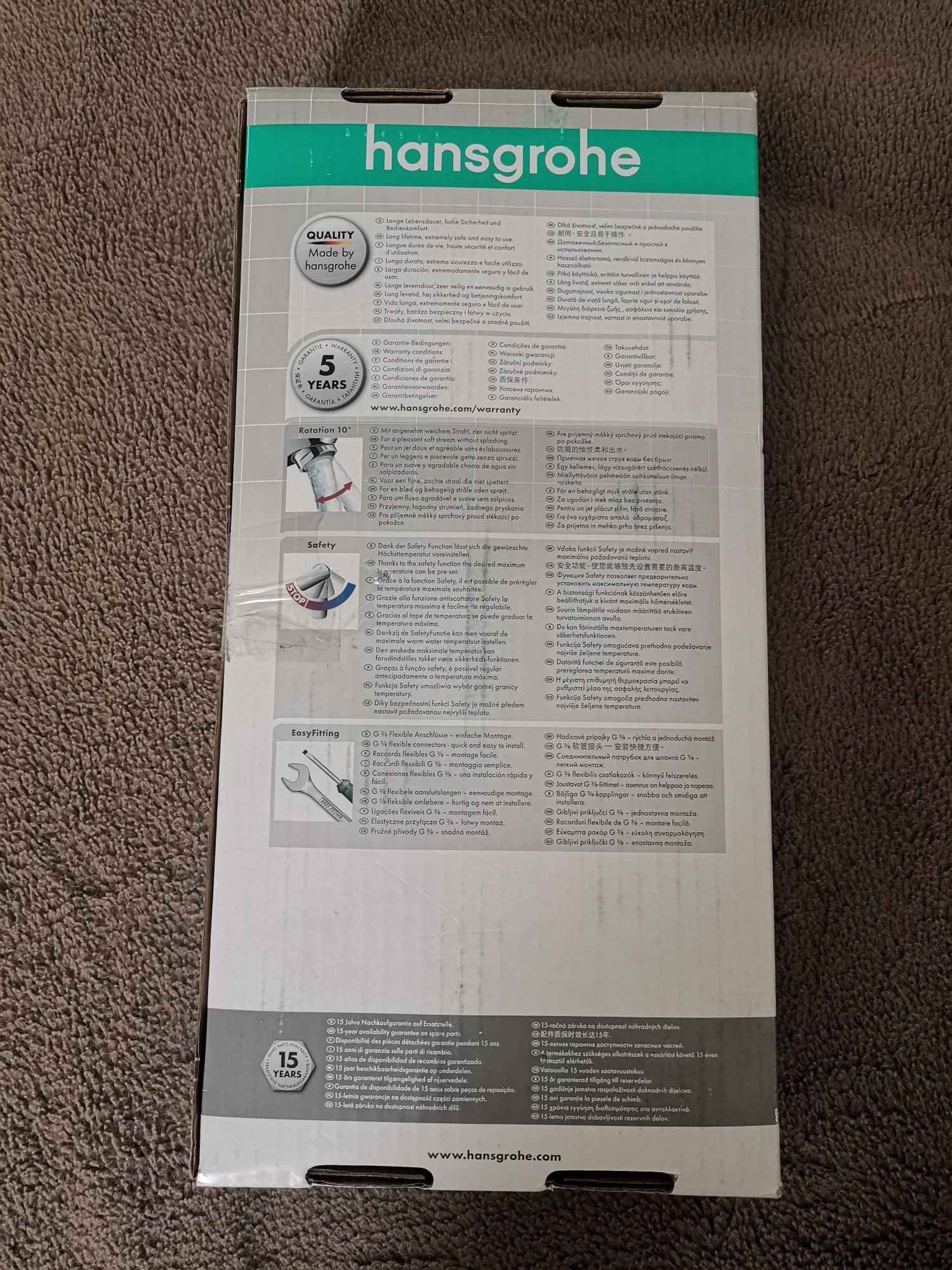 Nowa bateria Hansgrohe Vernis Shape 70