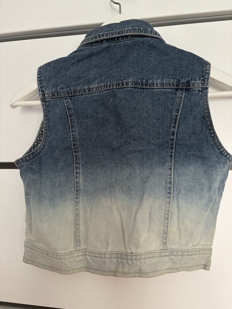 Kamizelka denimowa ombre F&F
