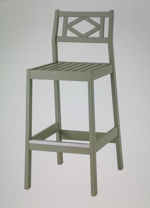 Krzesła stołki barowe hokery IKEA Bondholmen 4 sztuki NOWE! SZARE