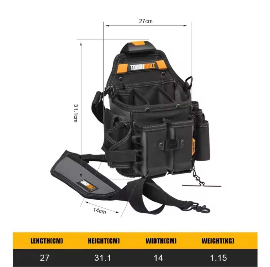 Сумка электрика сантехника  TOUGHBUILT TB-CT-114 пояс для инструмента