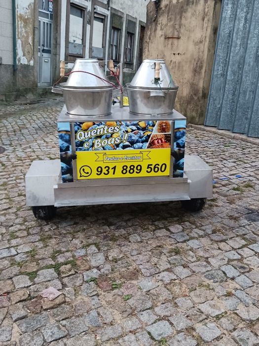 Fazemos enventos castanhas 
Escolas,empresas,junta de freguesia etc...