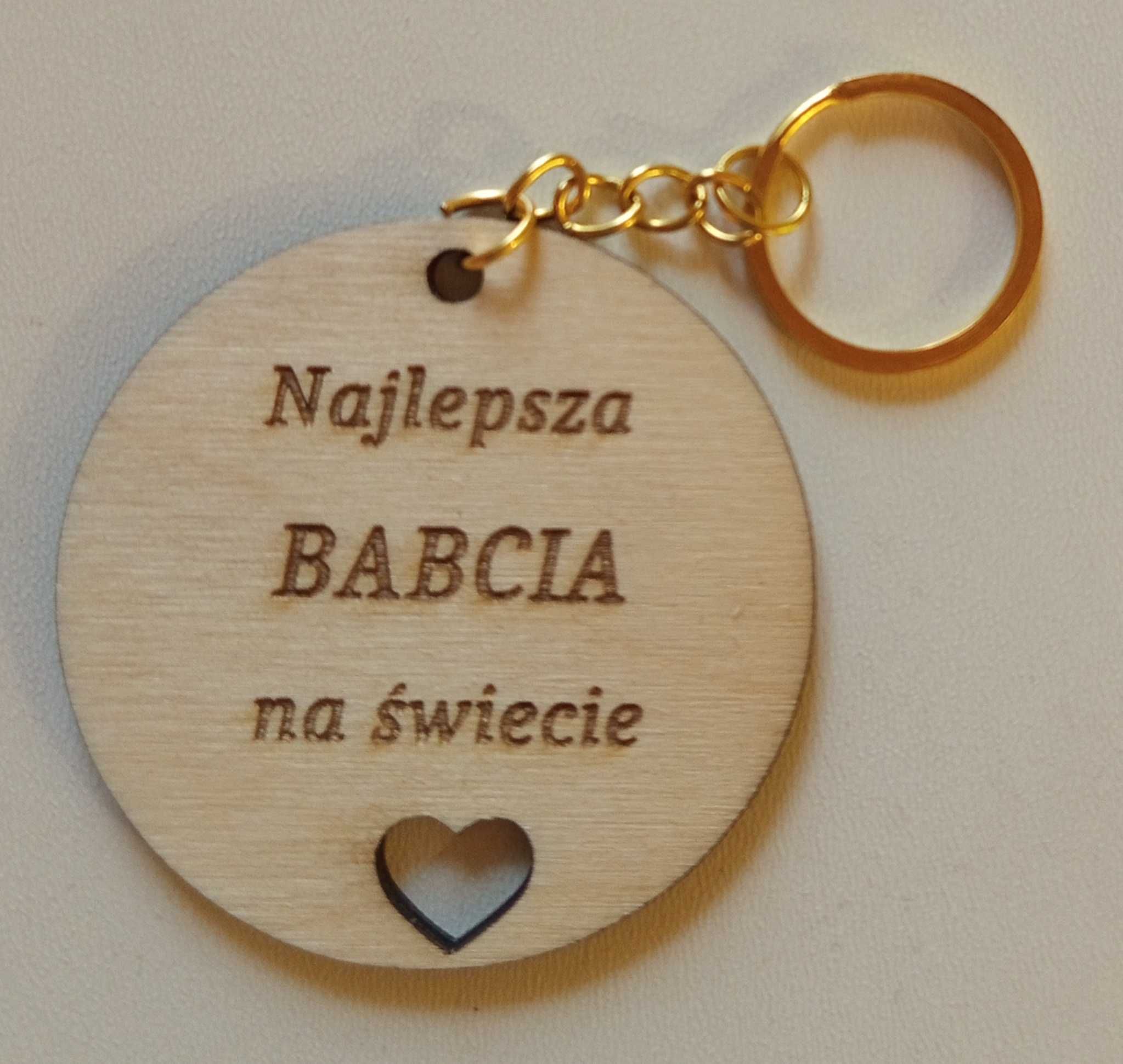 Breloki dla babci dziadka - różne kształty
