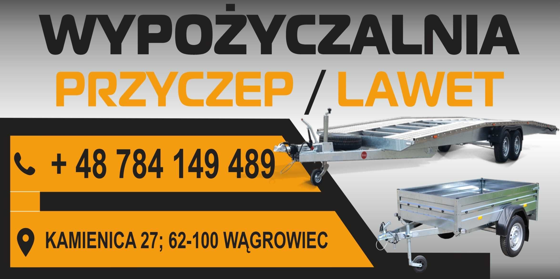 Wynajem / Wypożyczalnia lawet