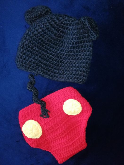 Ubranko strój myszka miki sesja noworowkowa zdjęcia okazja