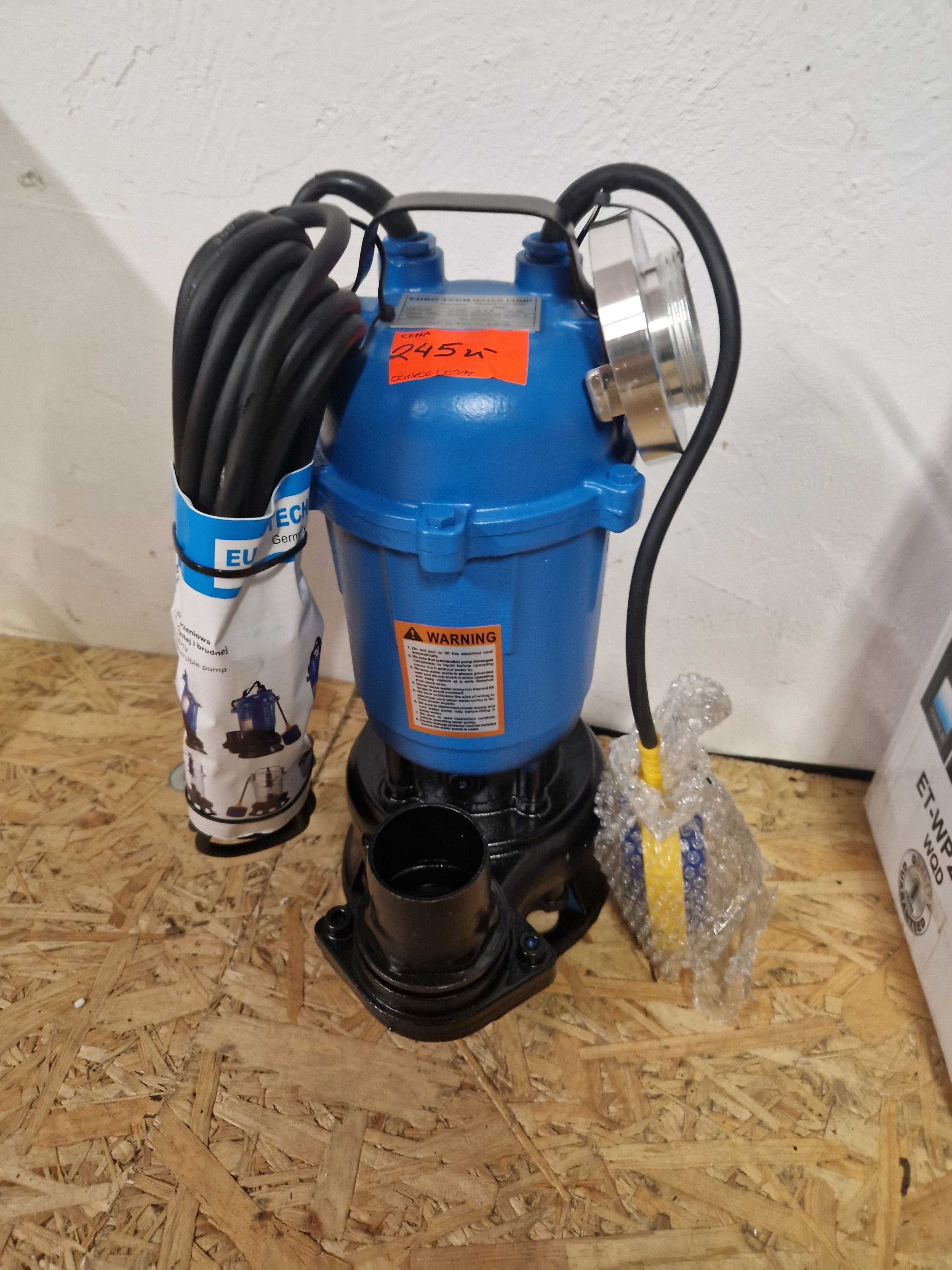 Pompa powierzchniowa Eurotech Et-Wp205F 3750 wat pływak