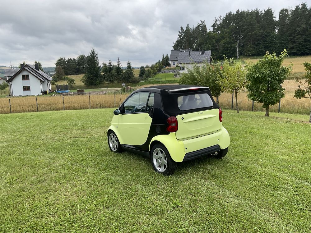 Sprzedam Smart Fortwo Cabrio na cześci, rocznik 2004, silnik 0,7