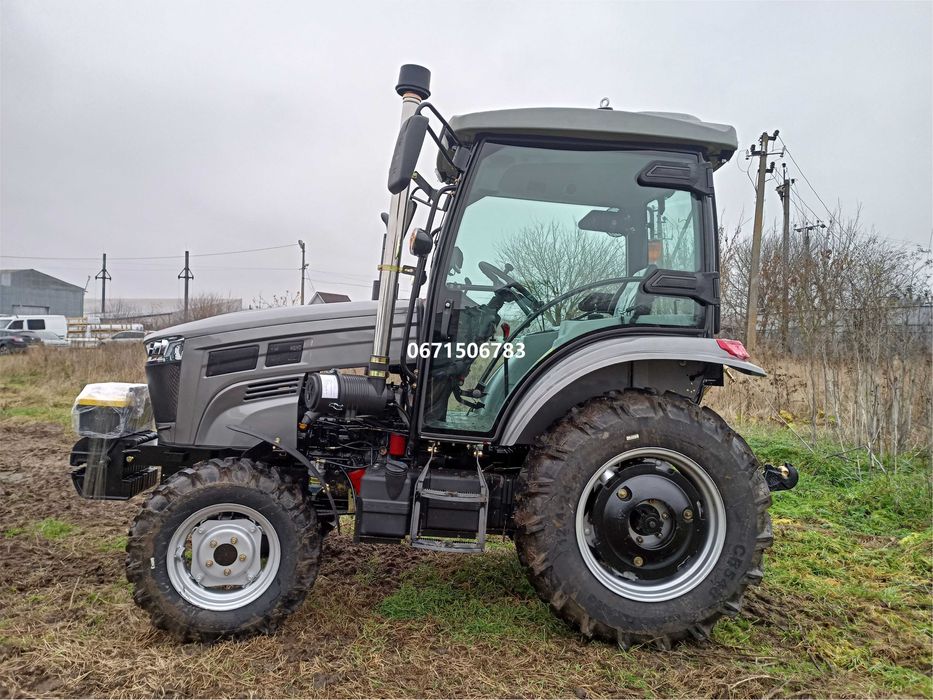 Мінітрактор Скаут 404 C компресор реверс примусова на широких колесах