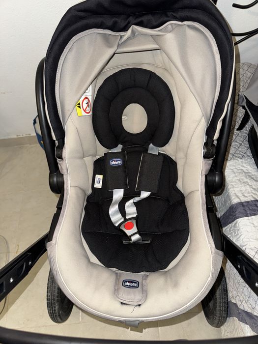 Carrinho de bebe chicco trio 3
