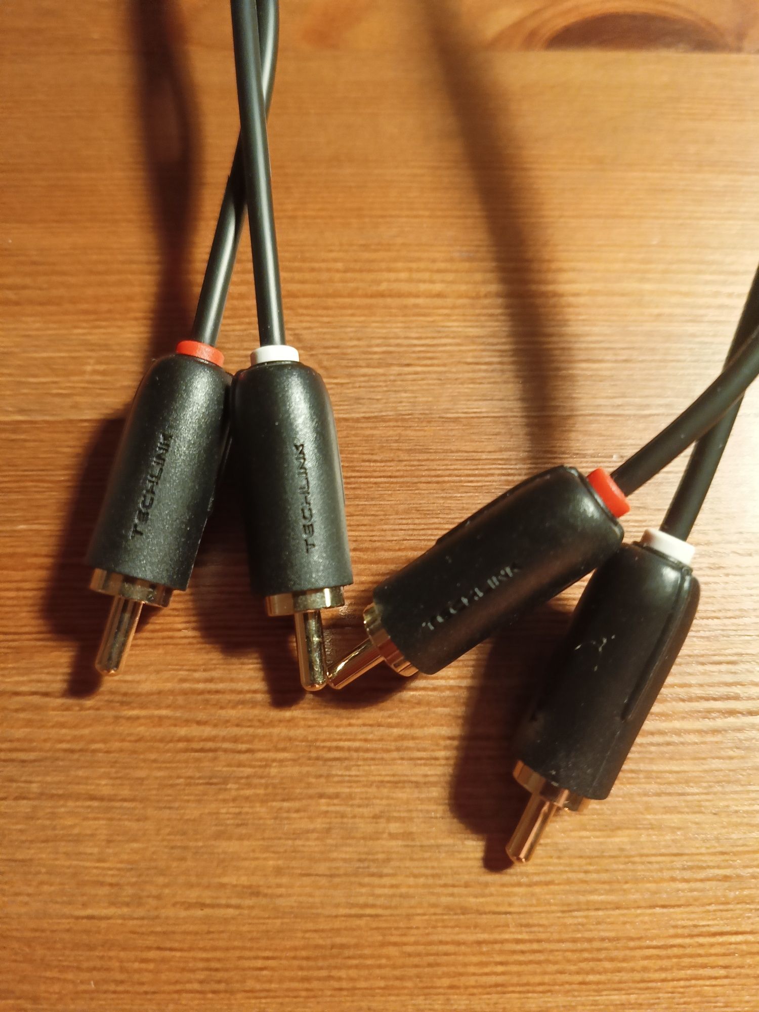 Kabel 2x RCA - 2x RCAl audio Techlink