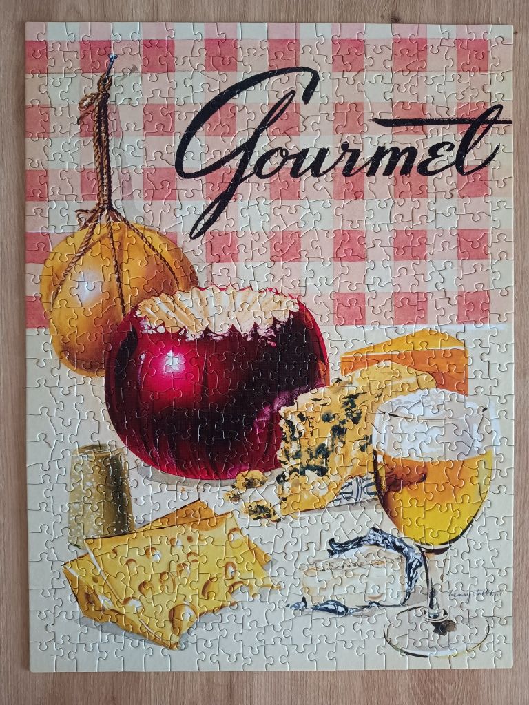 Cheese Tasting, New York Puzzle Company - 500 elementów, kompletne