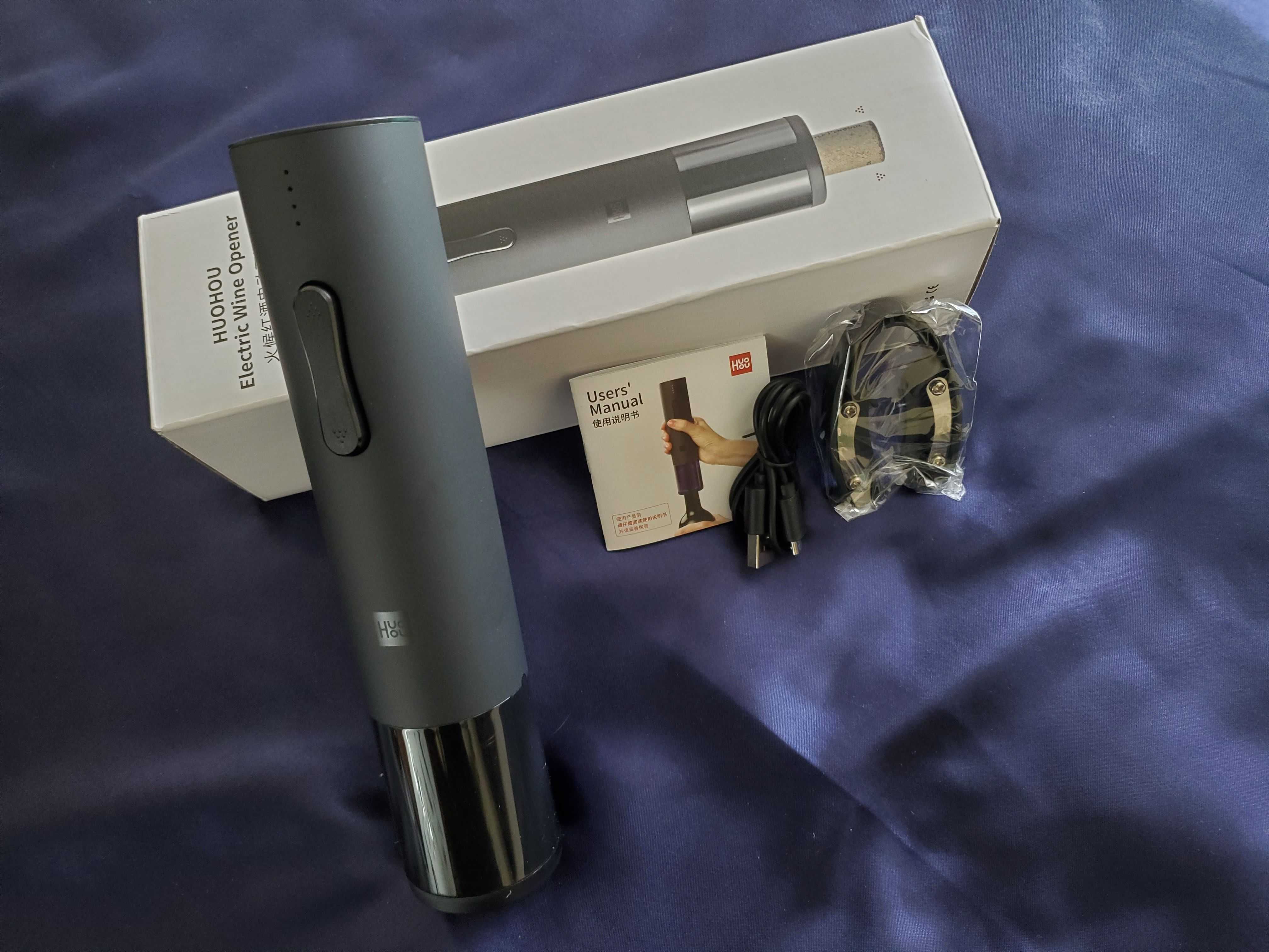 Умный штопор Xiaomi Huo Hou Electric Wine Bottle Opener HU0027