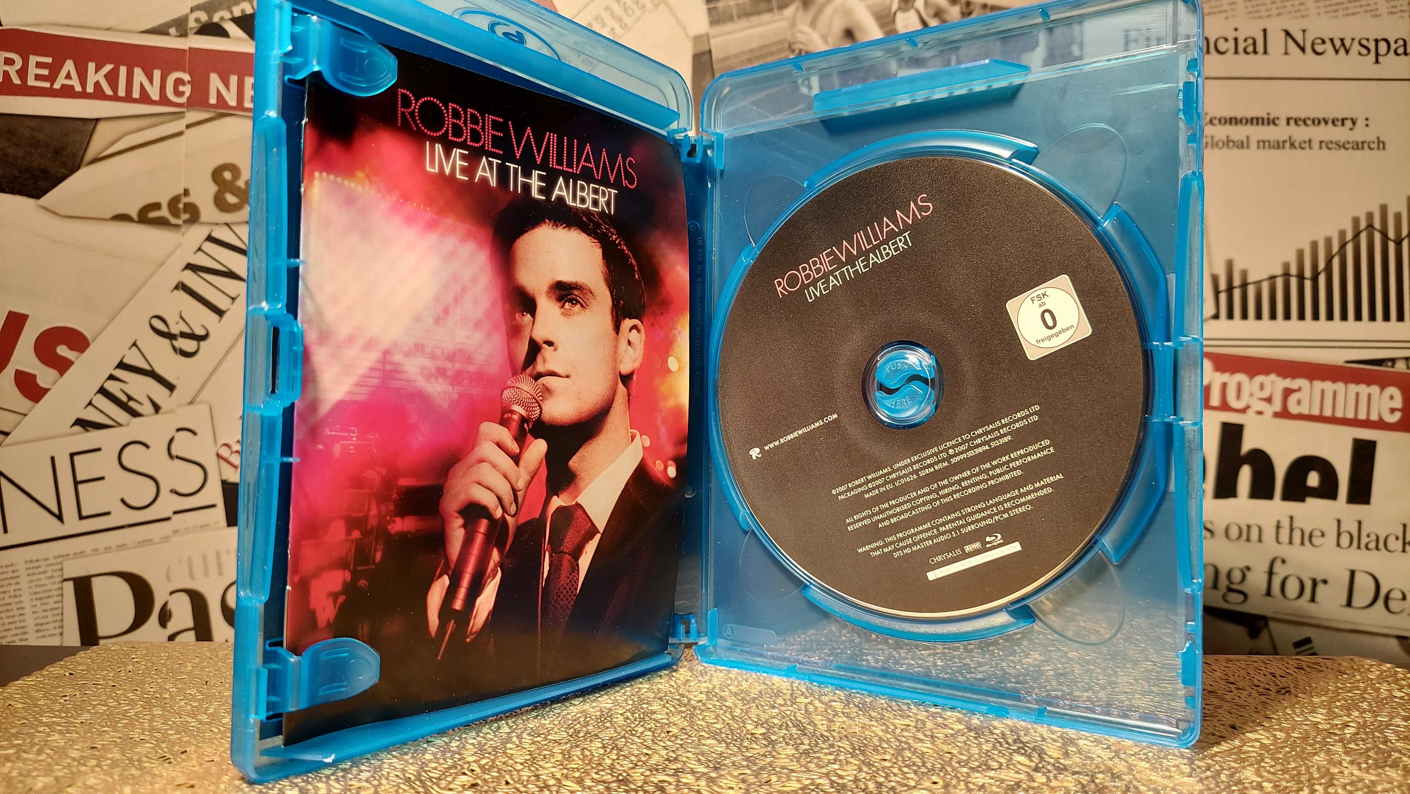 Robbie Williams - Live At The Albert Hall Koncert na Blu-ray