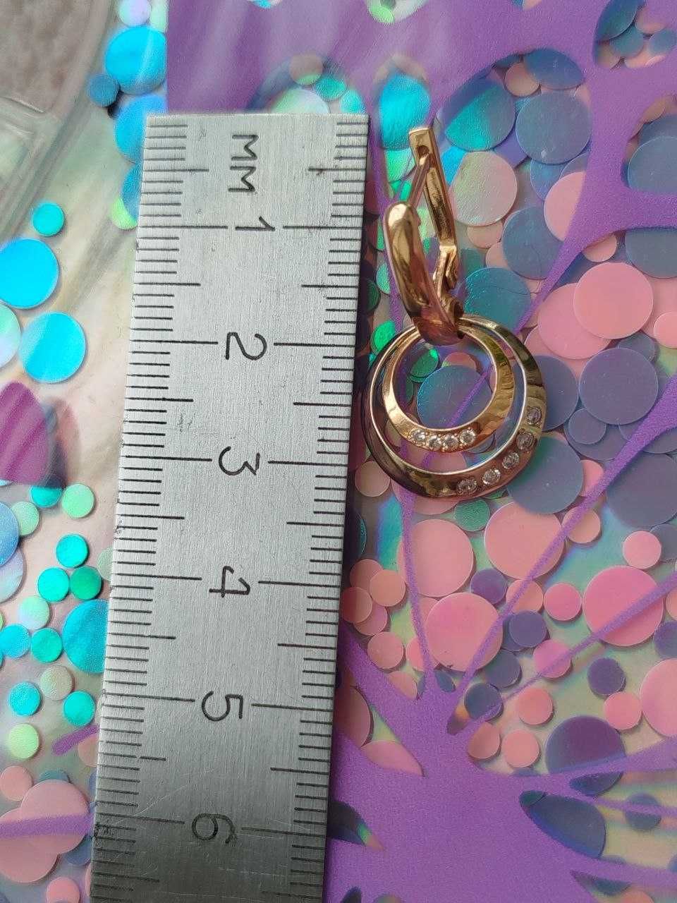 Серьги, сережки золото 585 проба