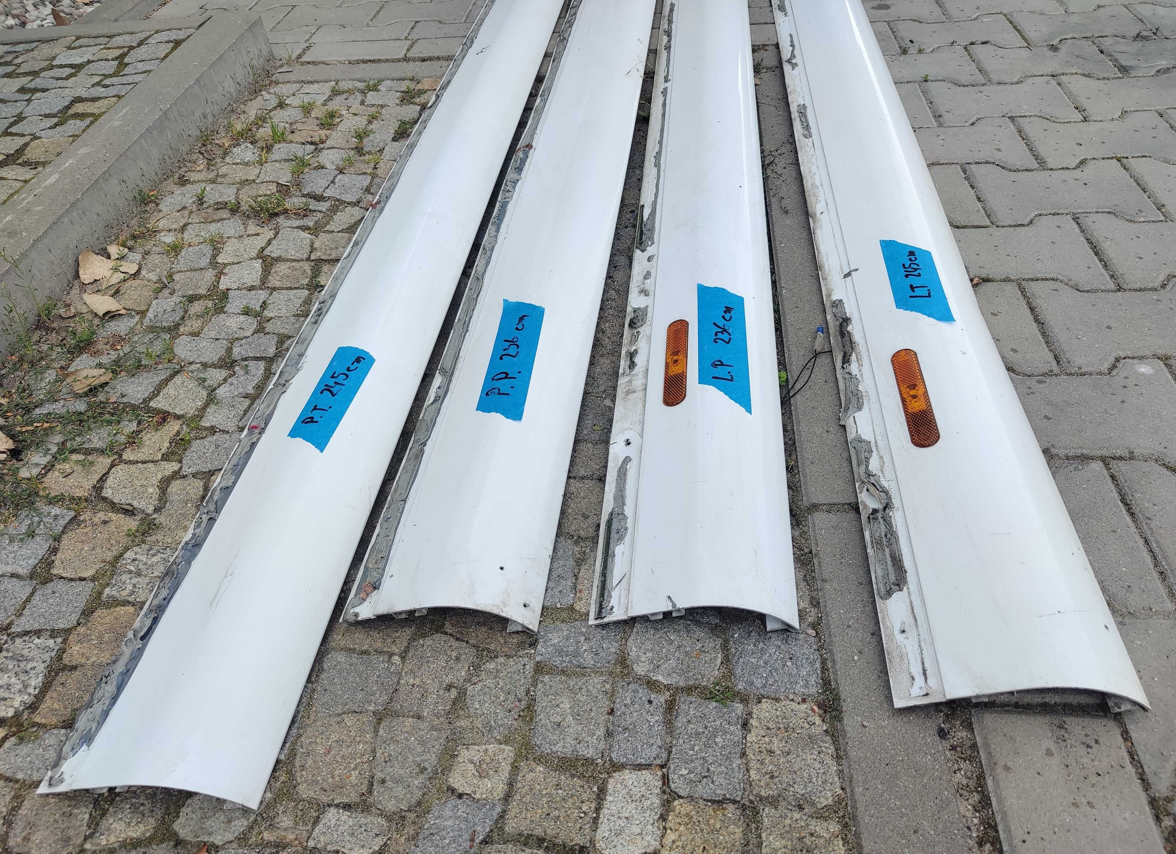 Przyczepa HOBBY listwa dolna fartuch profil aluminiowy częśći