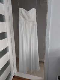 Piękna sukienia ślubna Marie Lund w stylu boho M