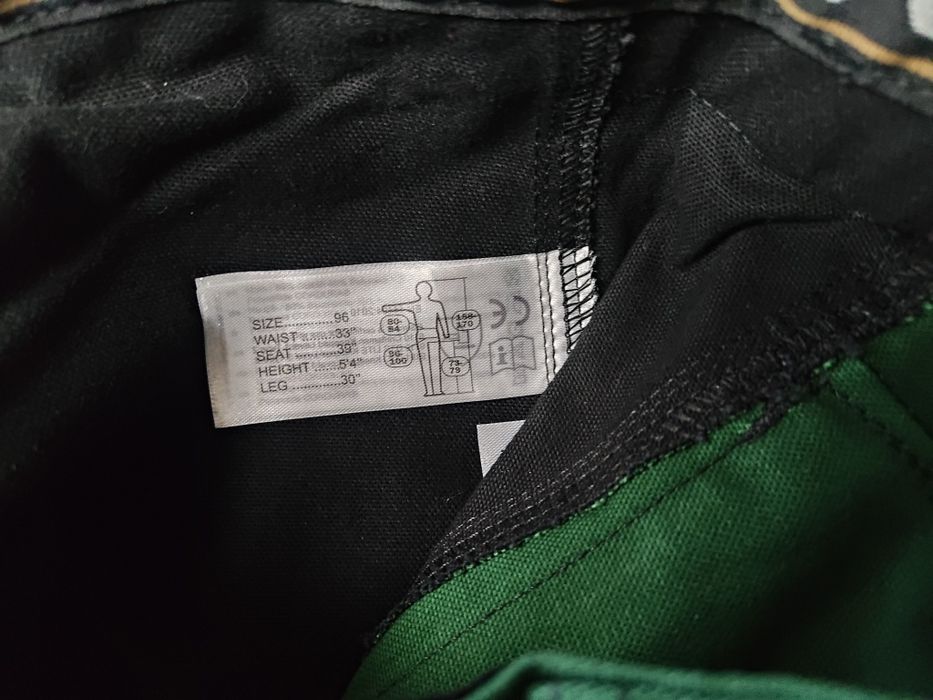 6214 Snickers RuffWork 96 Canvas+ grube spodnie robocze monter instal