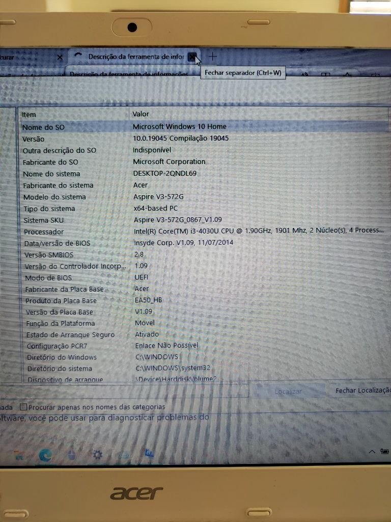 Computador Acer V3-572G