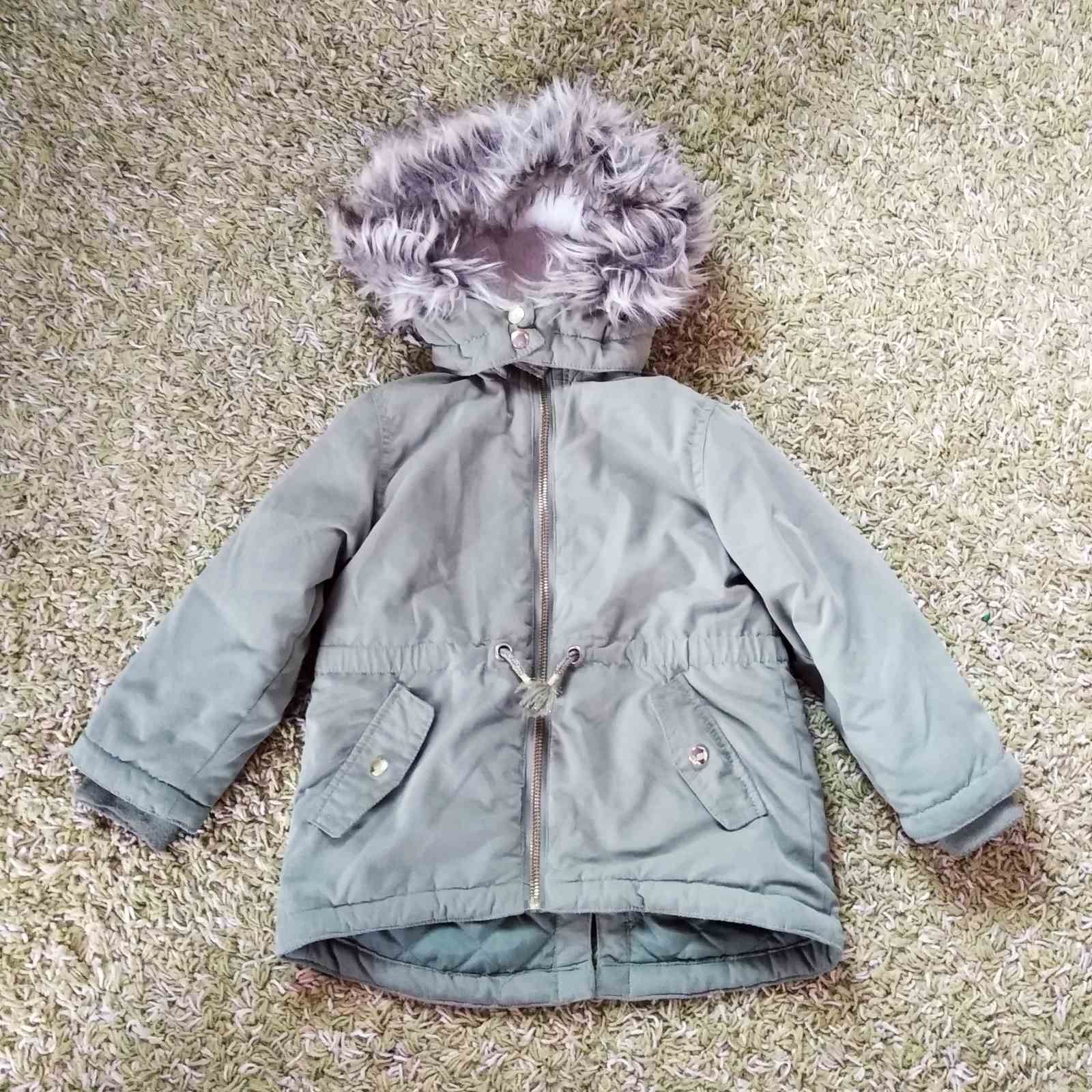 Куртка/парка зима для девочки H&M