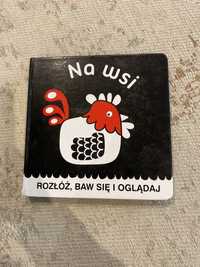 Książeczka kontrastowa Na wsi