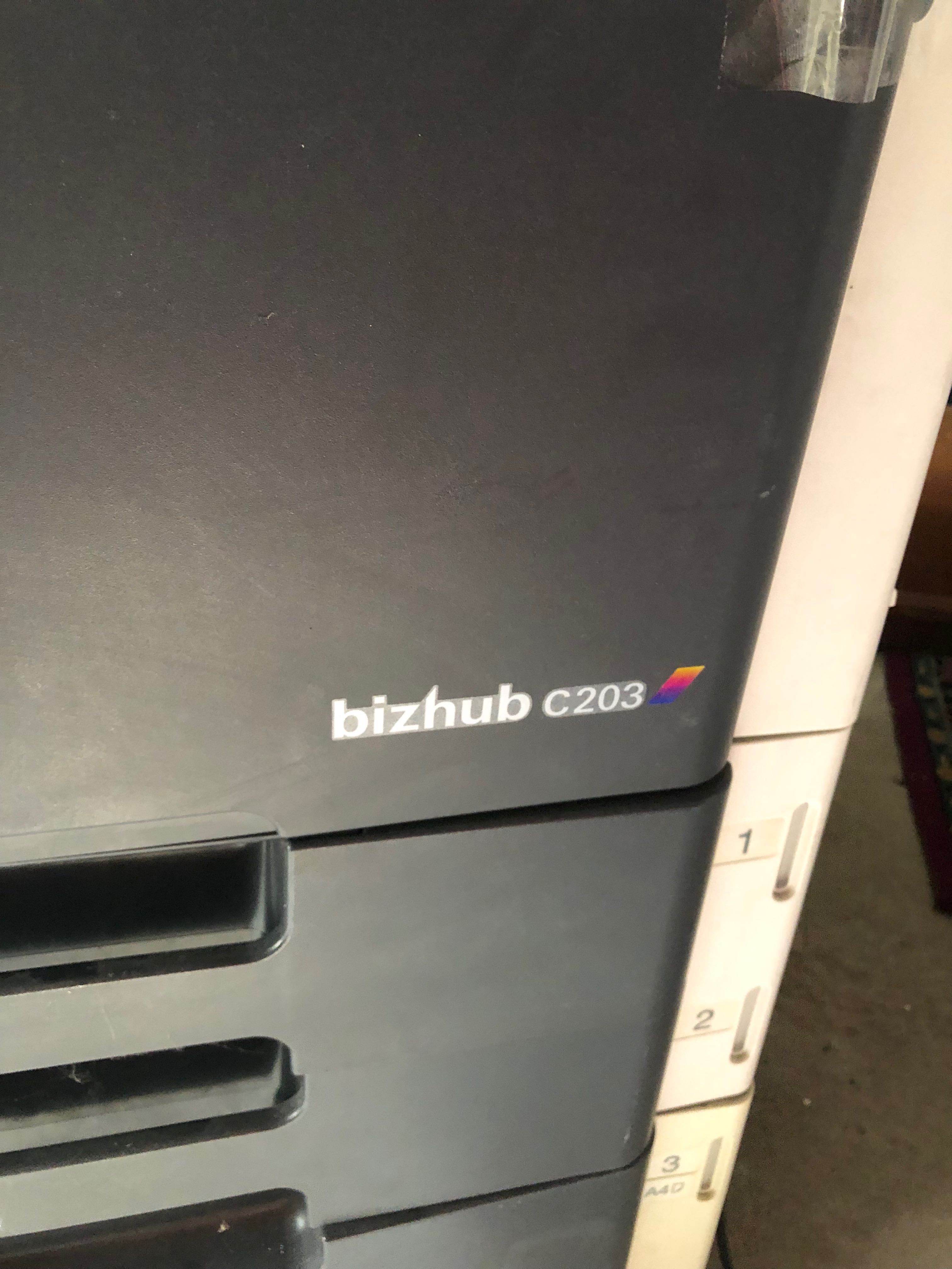 Bizhub c203 minolta