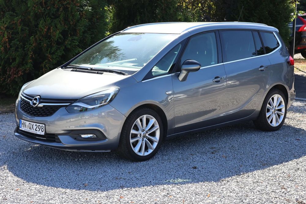Opel Zafira Grzane Fotele+Kierownica, Tempomat, Multifunkcja, Alu, Czujniki