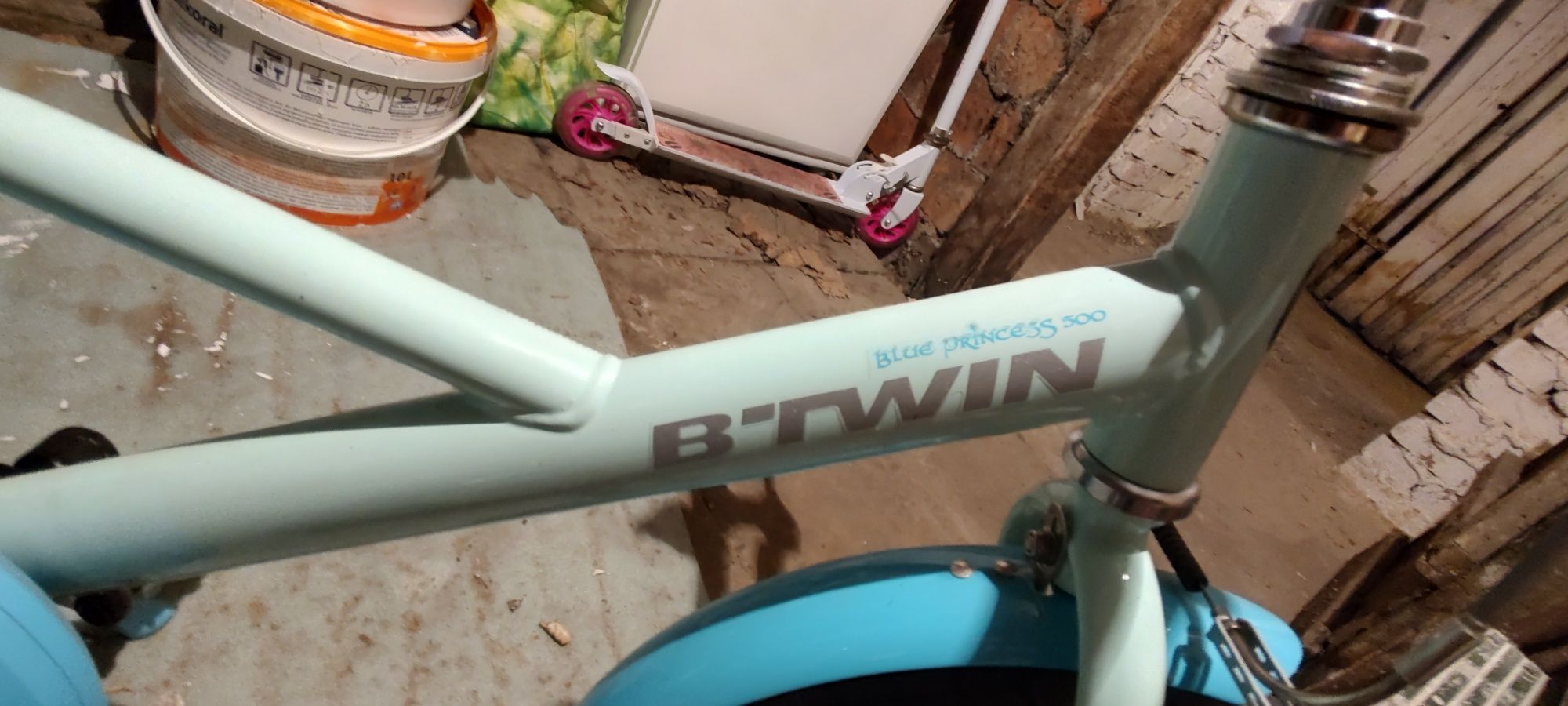 Rower Btwin Blue Princess 500