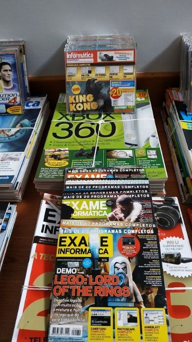 EXAME INFORMÁTICA Revistas + CD/DVD dos anos 2004 a 2024 (nº 345)
