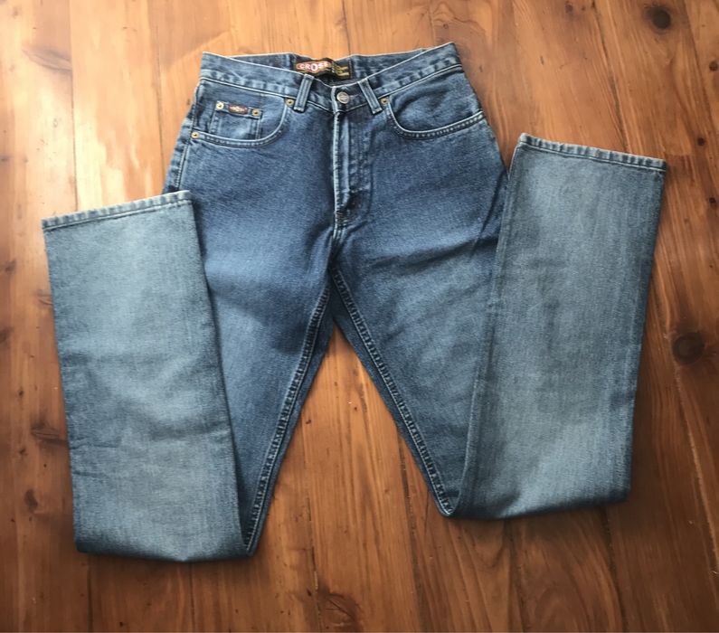 Spodnie jeans marki Cross rozmiar XS,S nogawka prosta Nowe