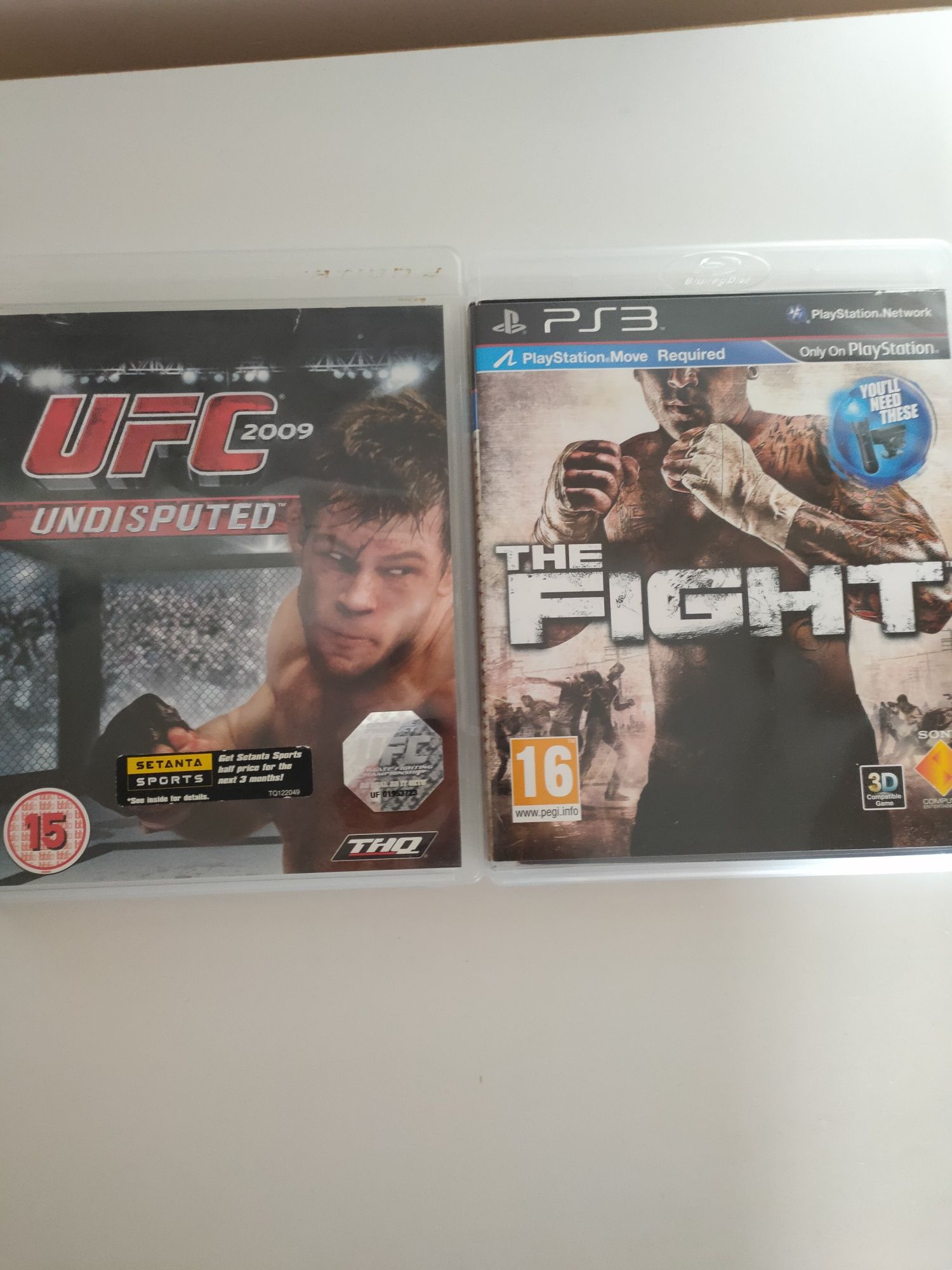 Gry PS3 UFC , The fight zestaw