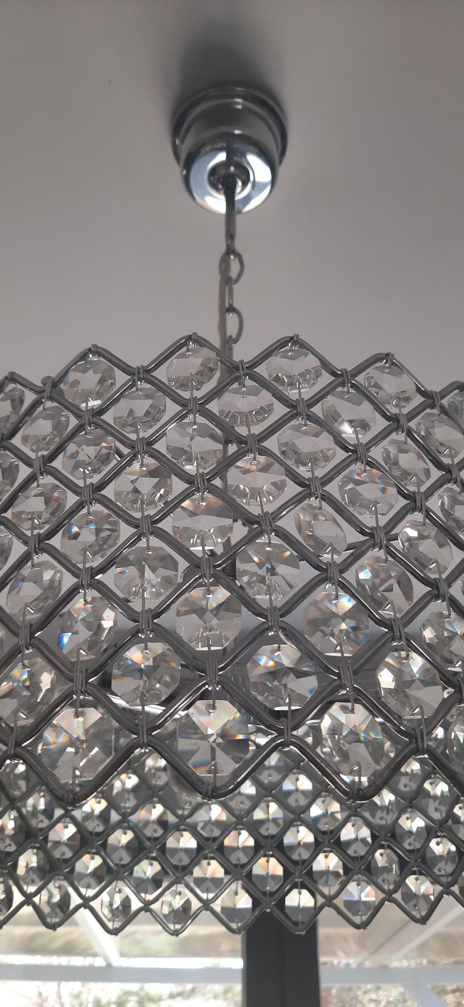 Lampa Markslojd Lindo srebrna