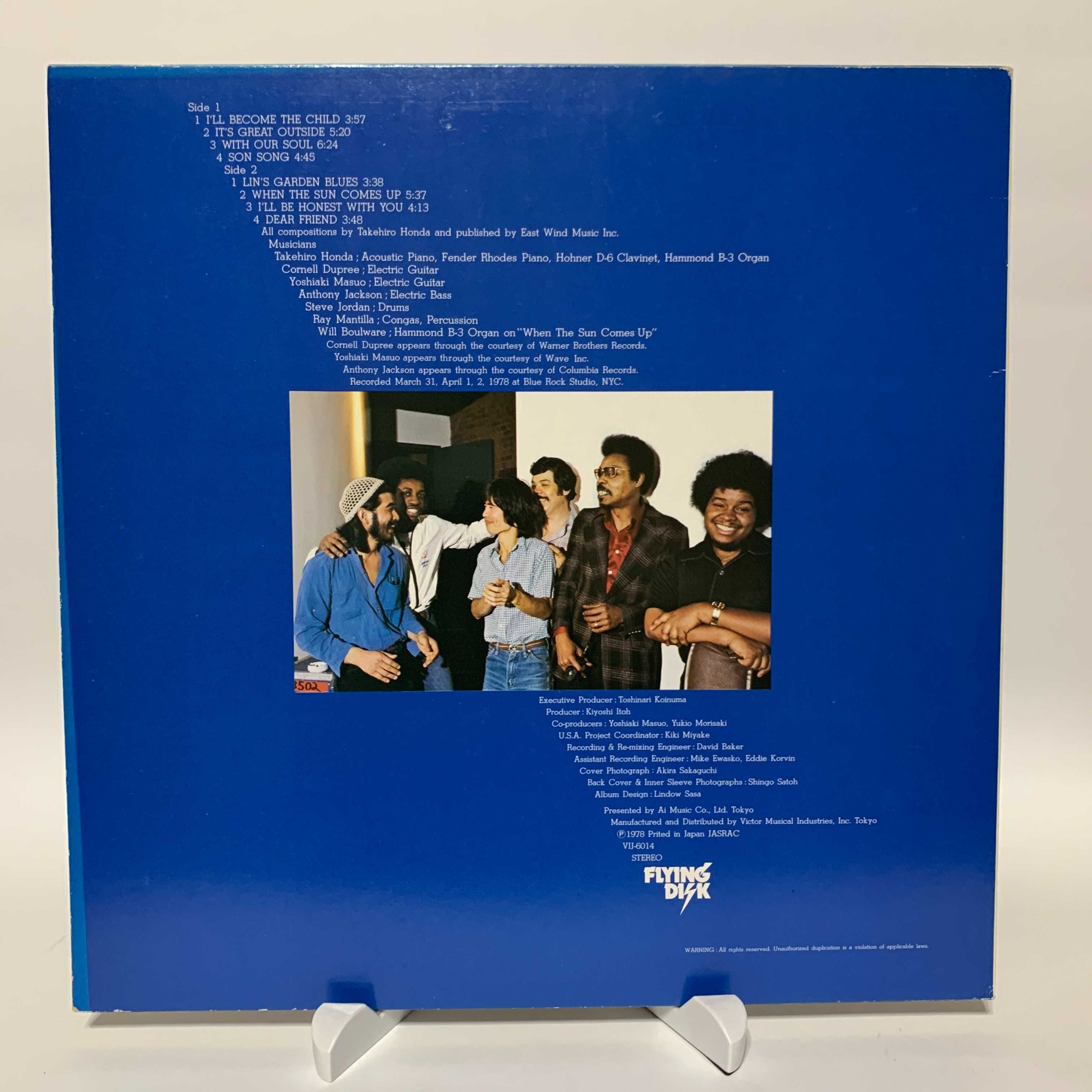 Платівка вінил vinyl Jazz Джаз Takehiro Honda ‎– It's Great Outside
